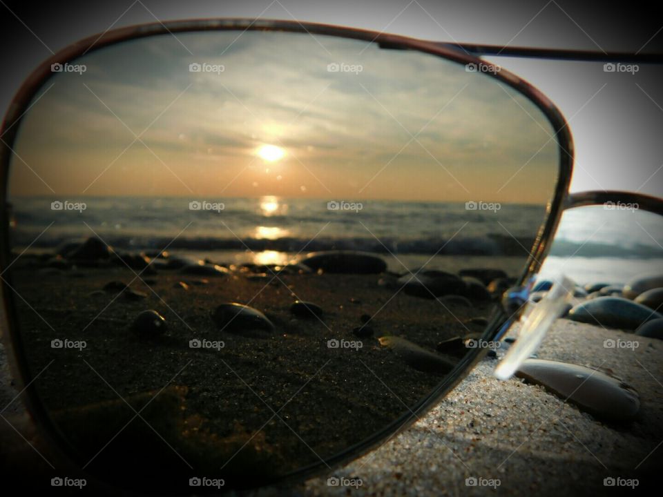 sunglasses sunset