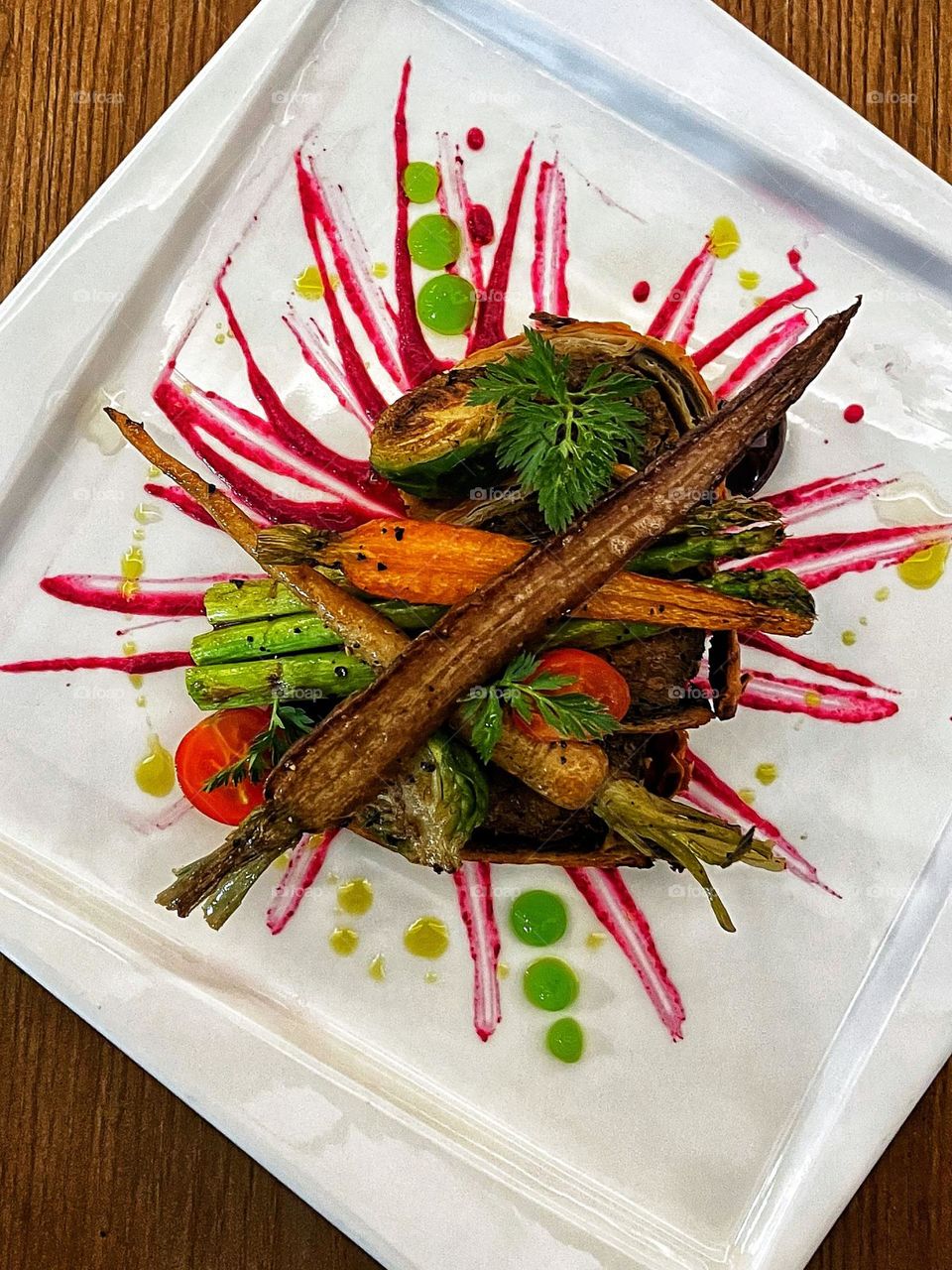 Fancy Vegan Beef Wellington.