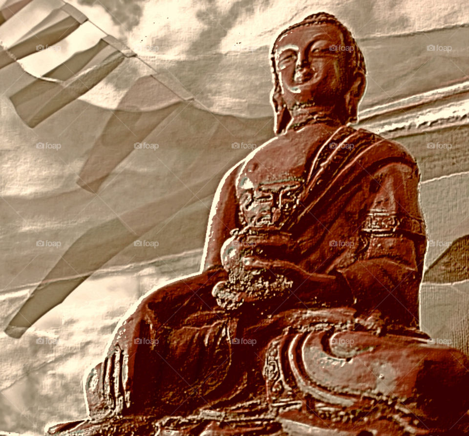 buddhism statue buddha religion by tinasha