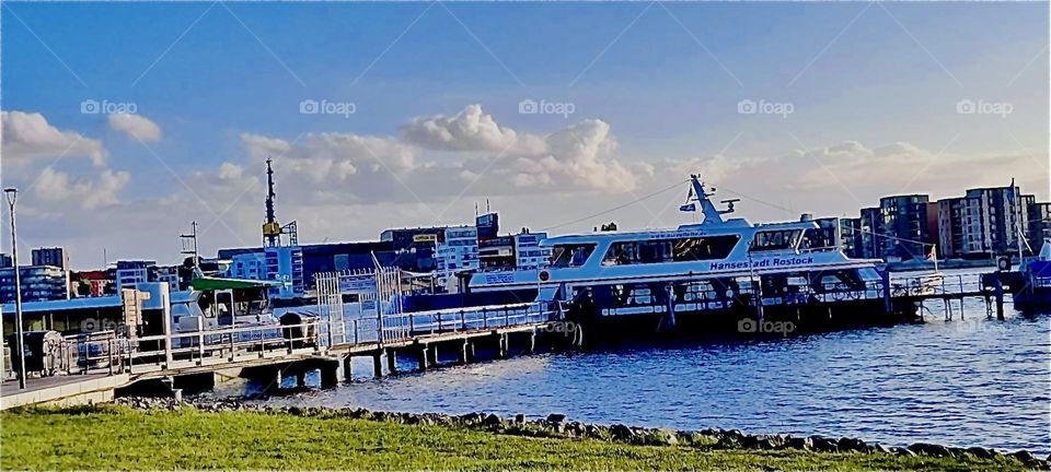 Back to the blue blue sea of the Baltic, the „Ostsee“. The well known harbor town of „Rostock“ is the largest city in the area and many boats and large ships are always anchored here. 2022. Hypnotic Productions