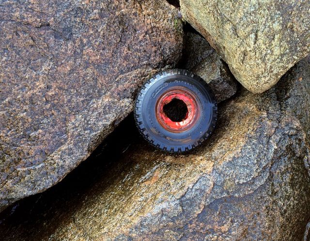 Abandoned wheel