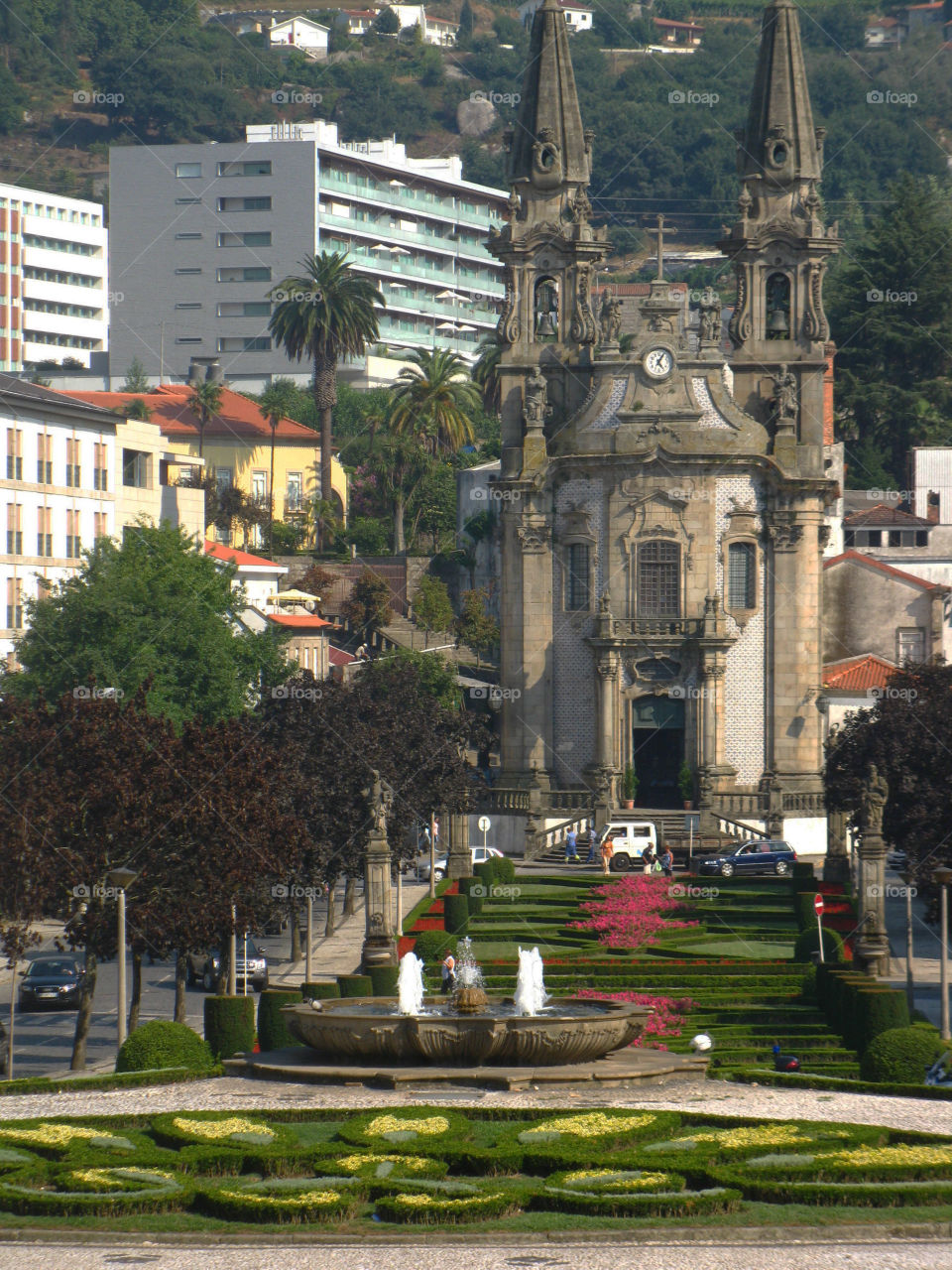 Church in Guimaraes in Portugal