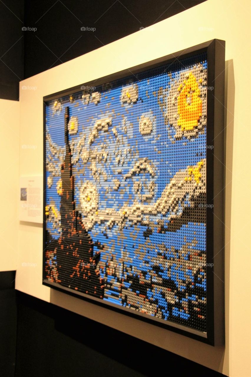 Lego blocks Art