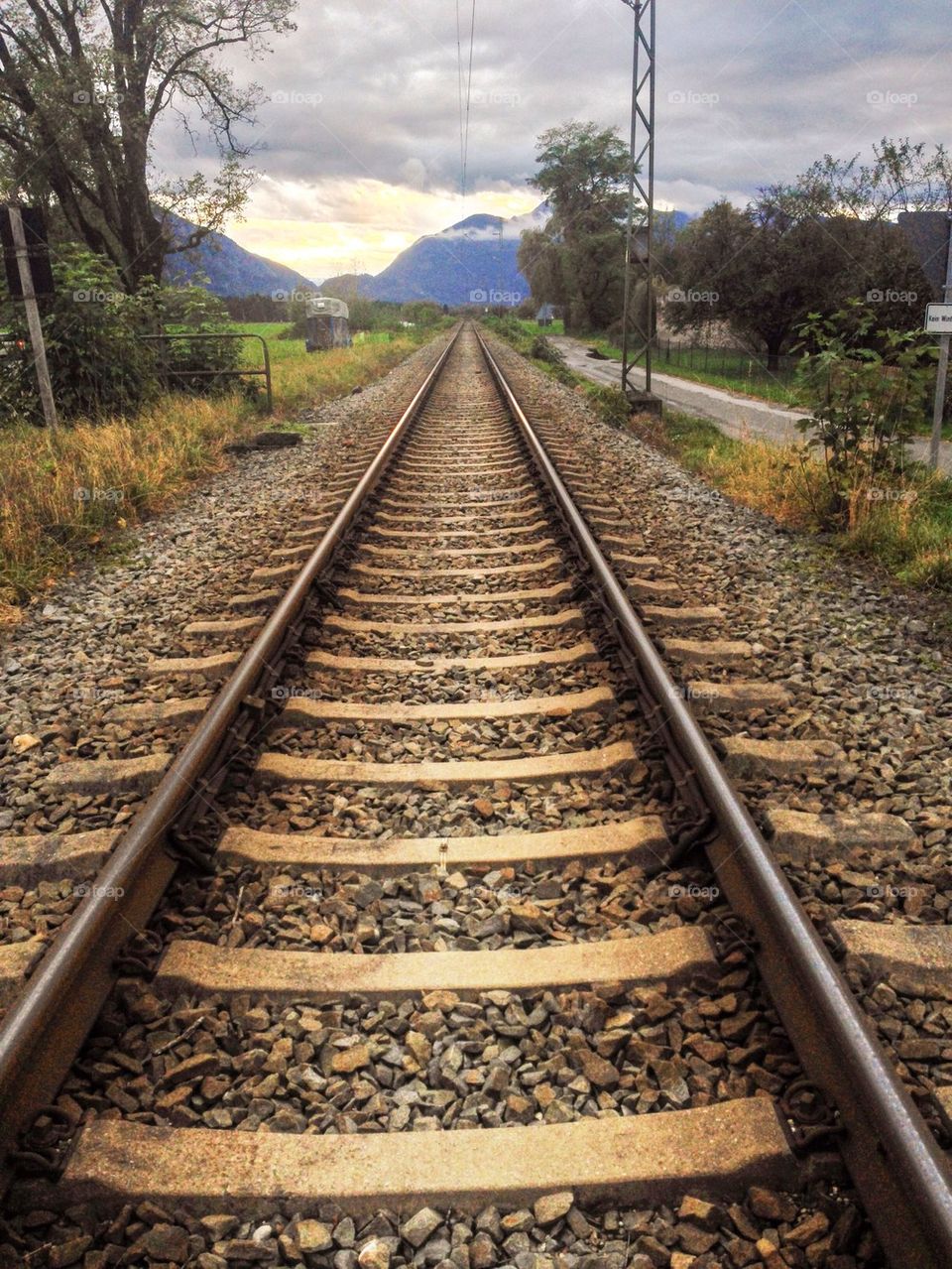 Train tracks in germany