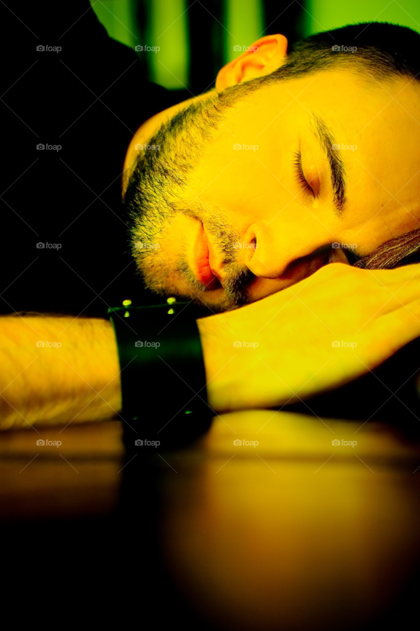 gdn man sleep portrait by kozjar