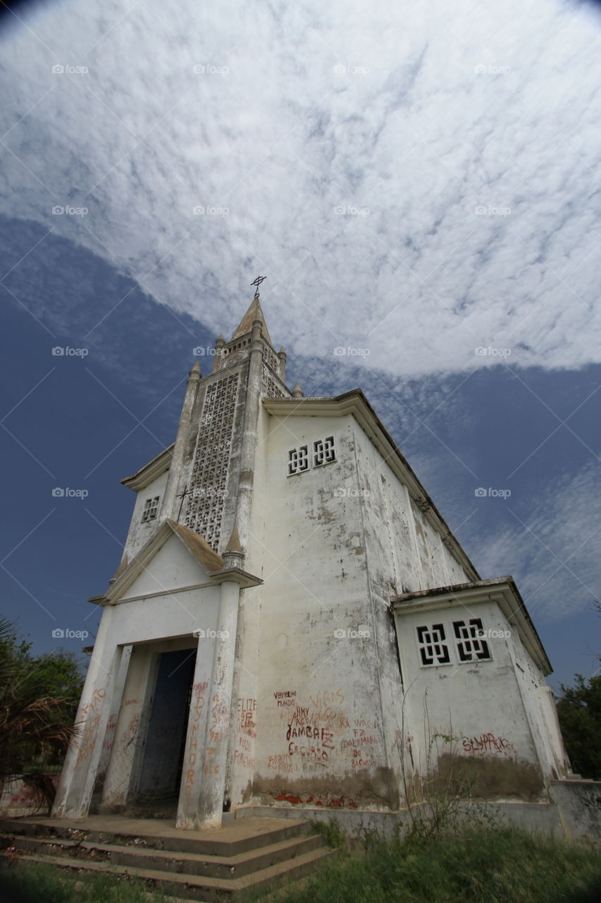 Olé Church in Mussulo Island, Luanda