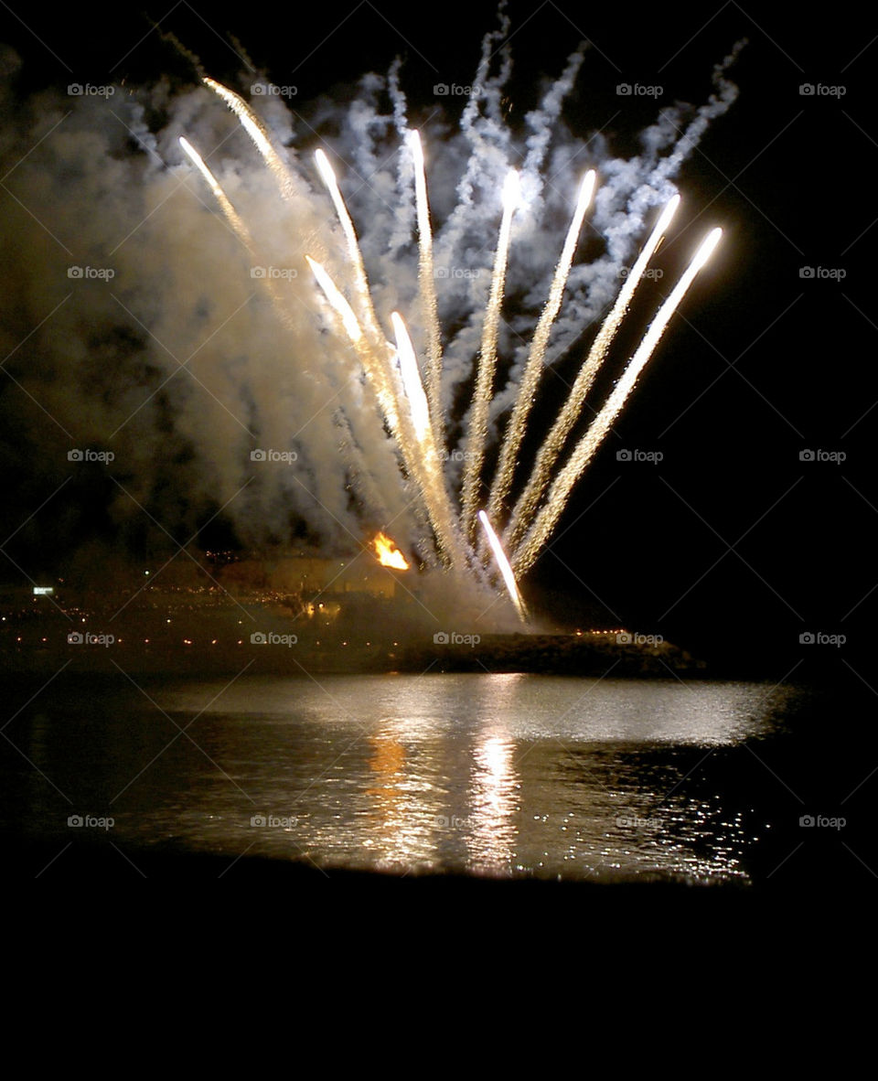 greece fireworks hersosissos by leicar9