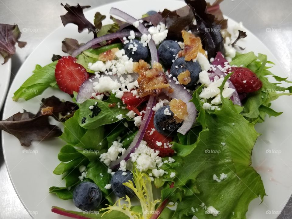 Red, White, and Blue Salad