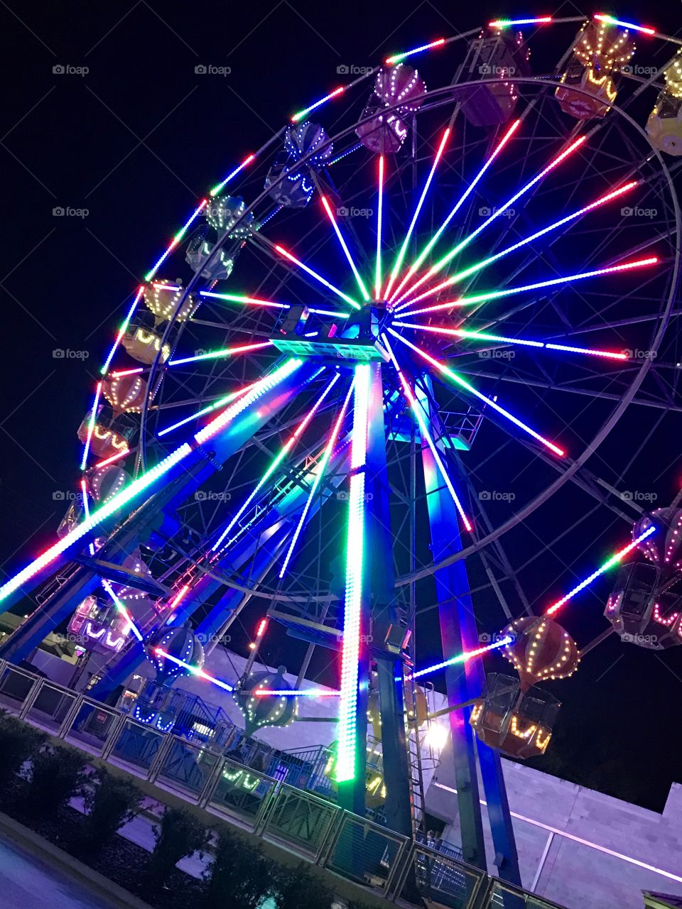 Ferris Wheel in lights