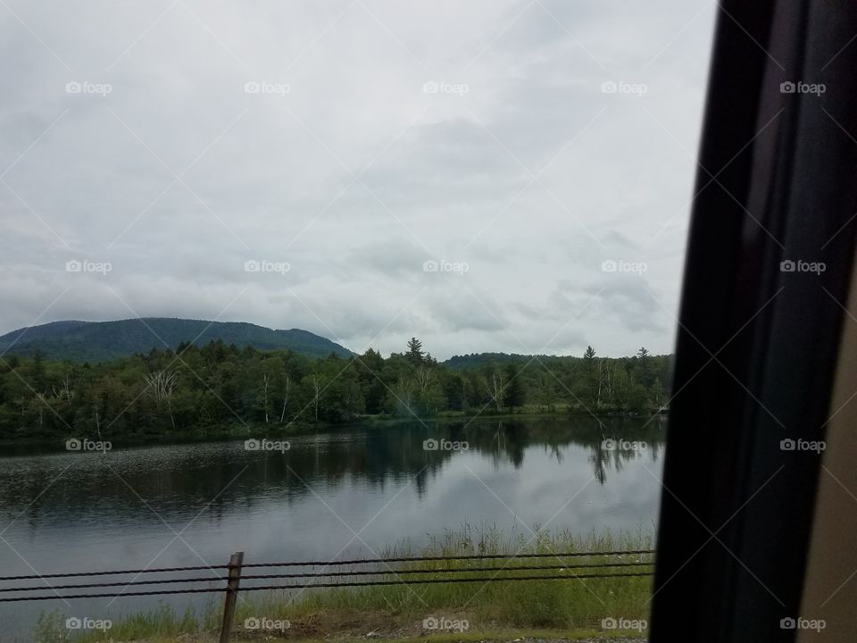 Lake, Landscape, Water, Tree, Reflection
