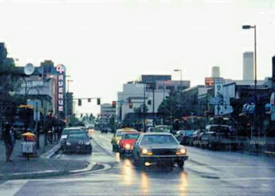 Downtown Anchorage, Alaska 
June, 2000