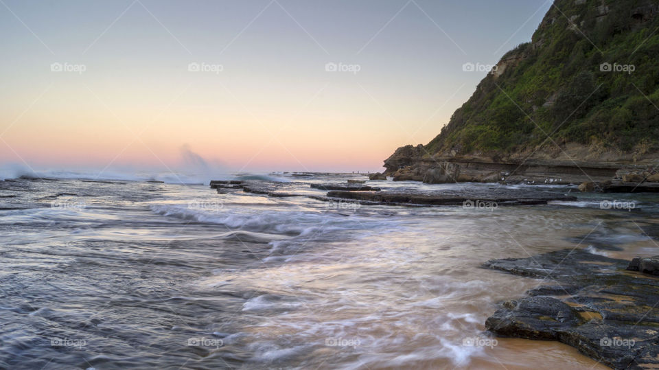 Sunset at Turimetta - Australia 