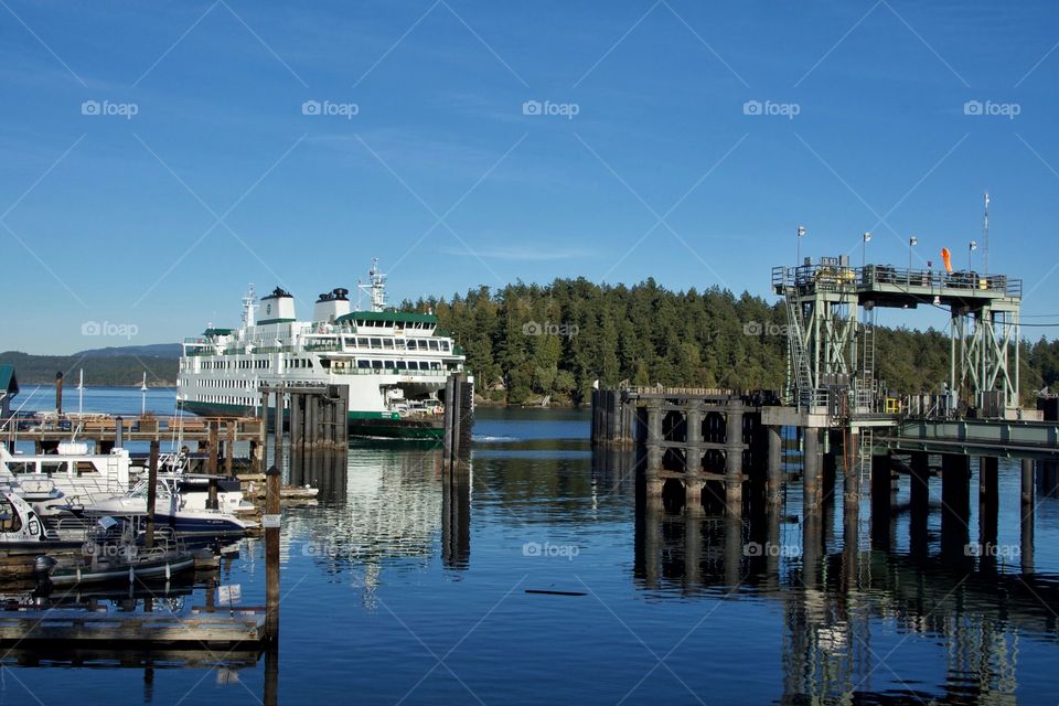 Ferry docking