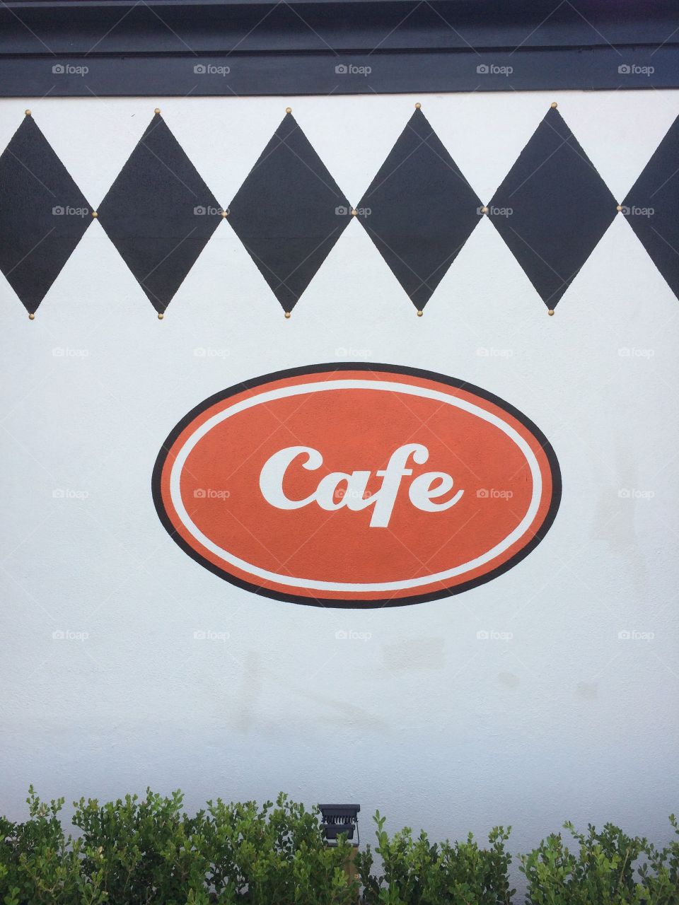 Cafe signage