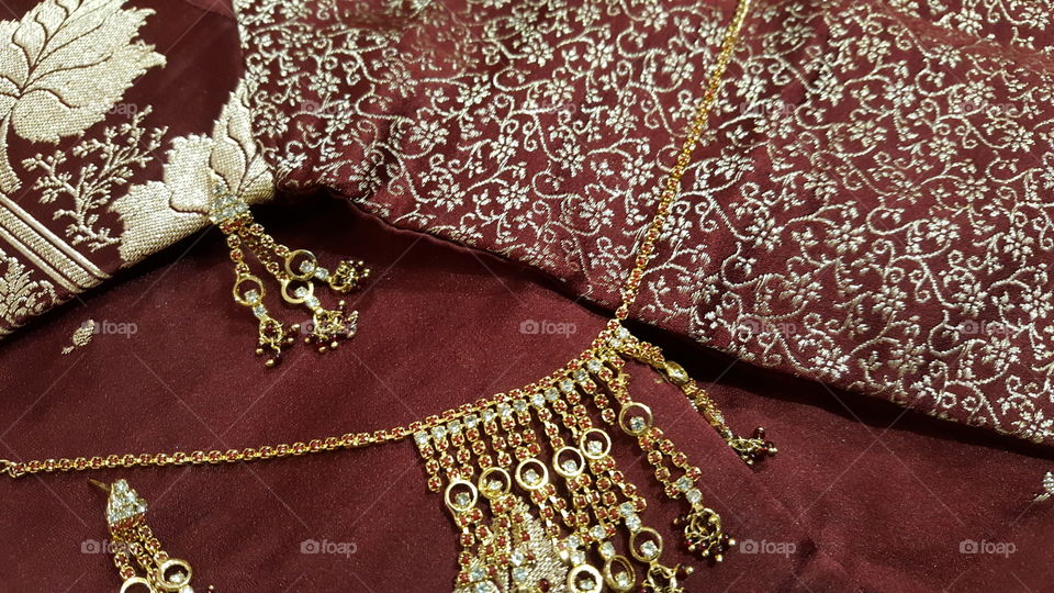 Indian Traditional Silk Sari