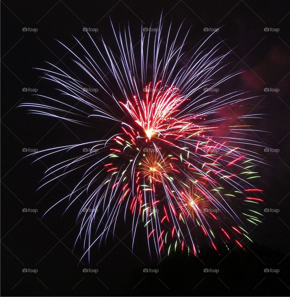 Fireworks on 3rd July