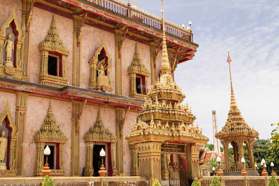 Chalong temple, Phuket Thailand 