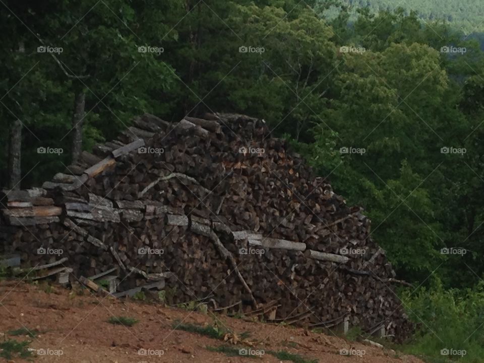 Log stacking 