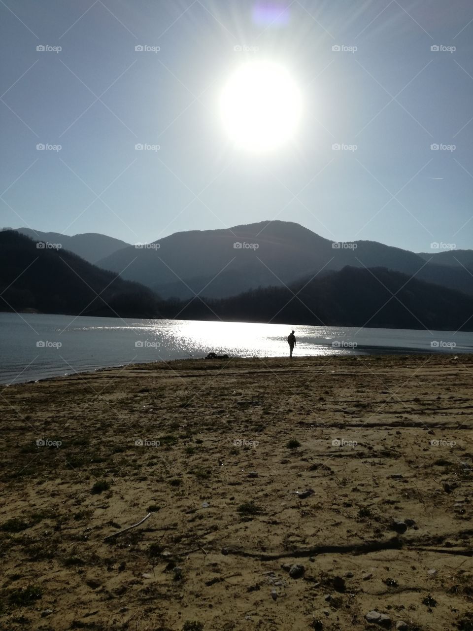 Alone, wonderful nature