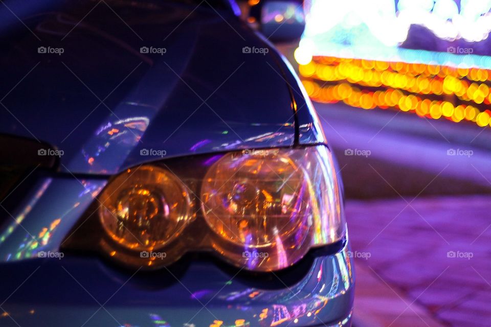 Christmas by the fire or in the car? 