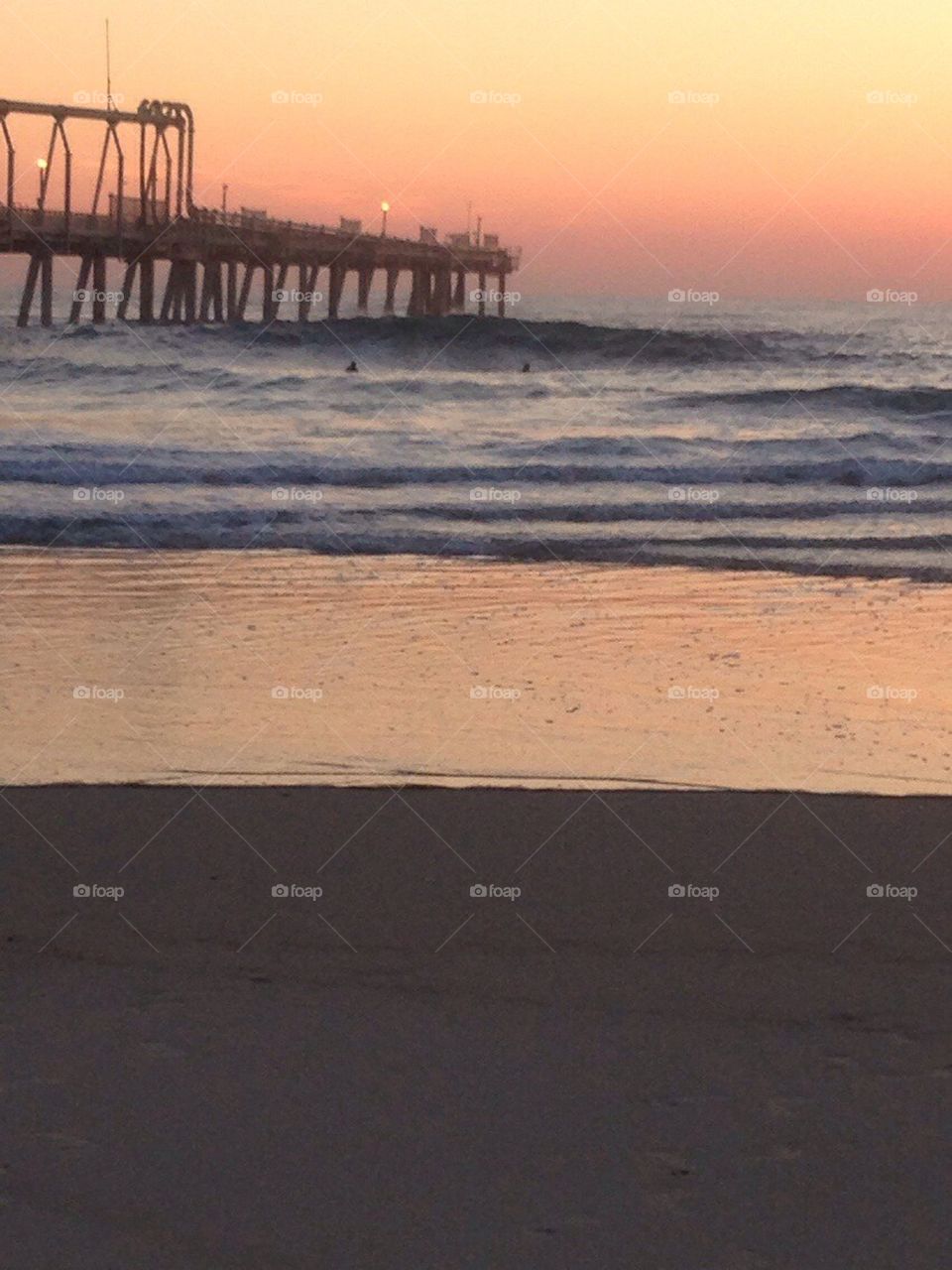 The Spit Pier at Dawn