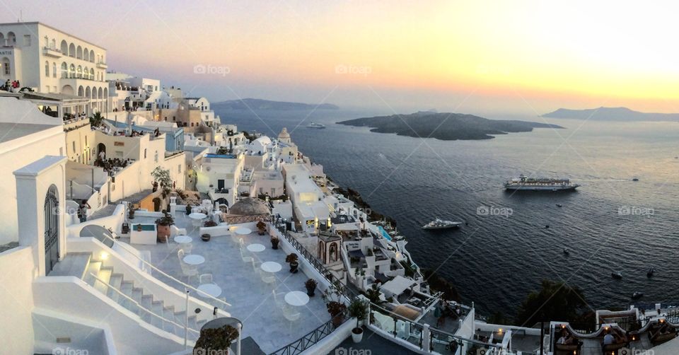 Santorini view