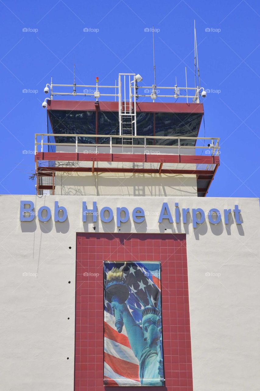 Bob Hope Airport Burbank California.