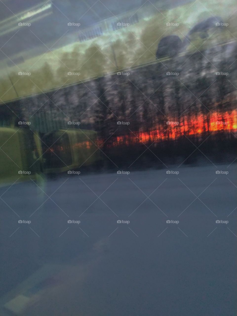 syberian winter and travel