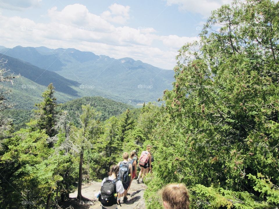 Mountain View on a hike!