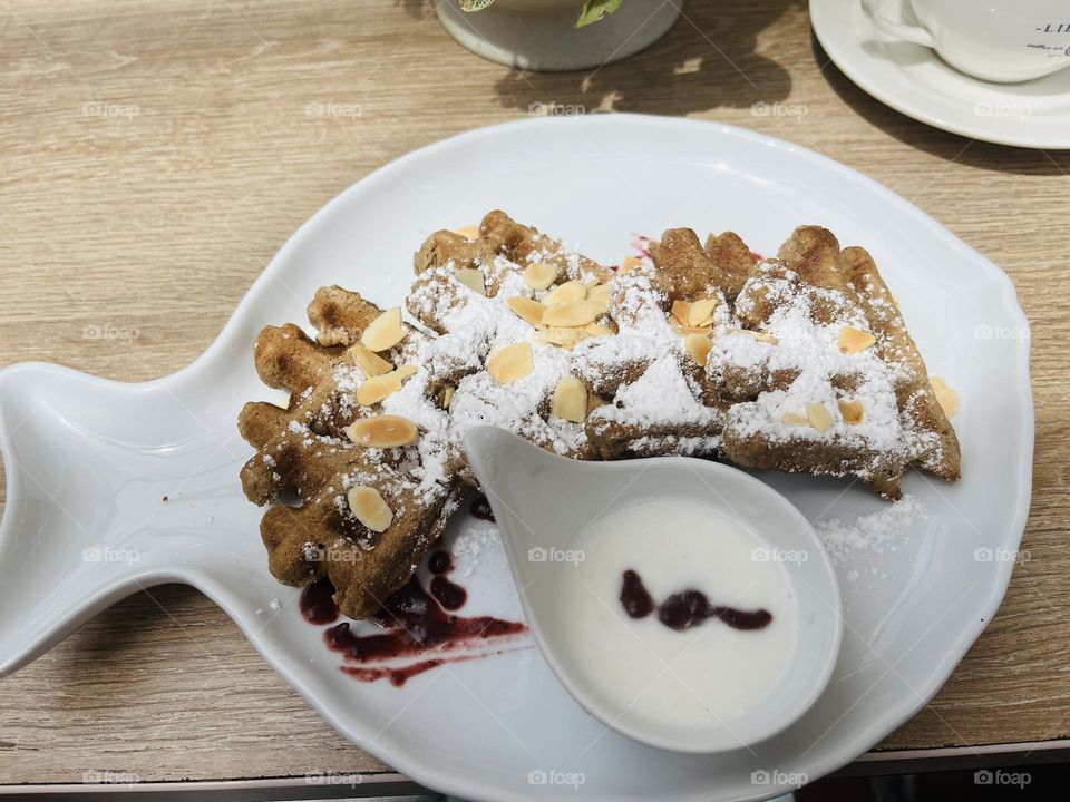 Waffles good food