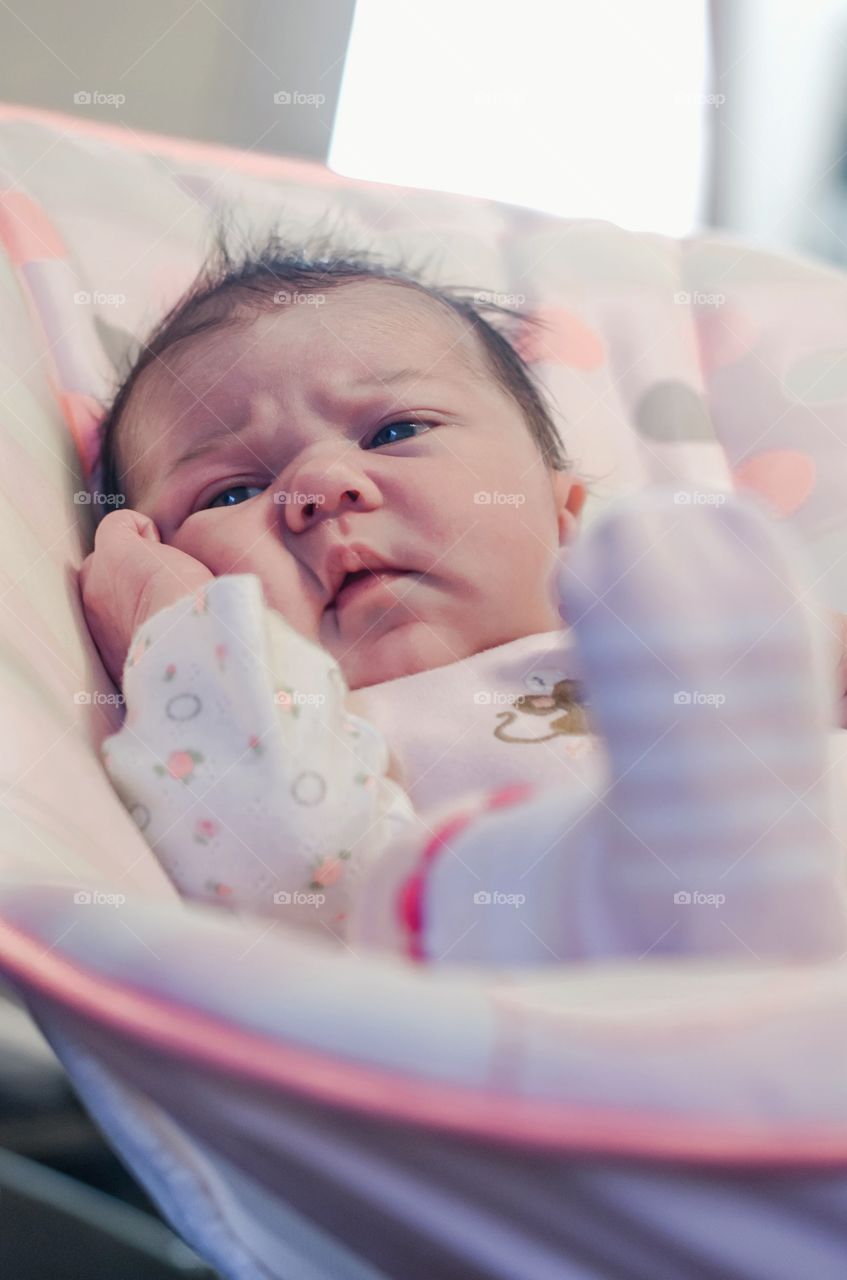 Close-up of cute baby