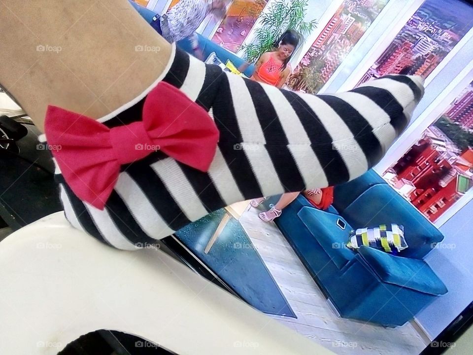 Ya lo tengo echa mi calceta 