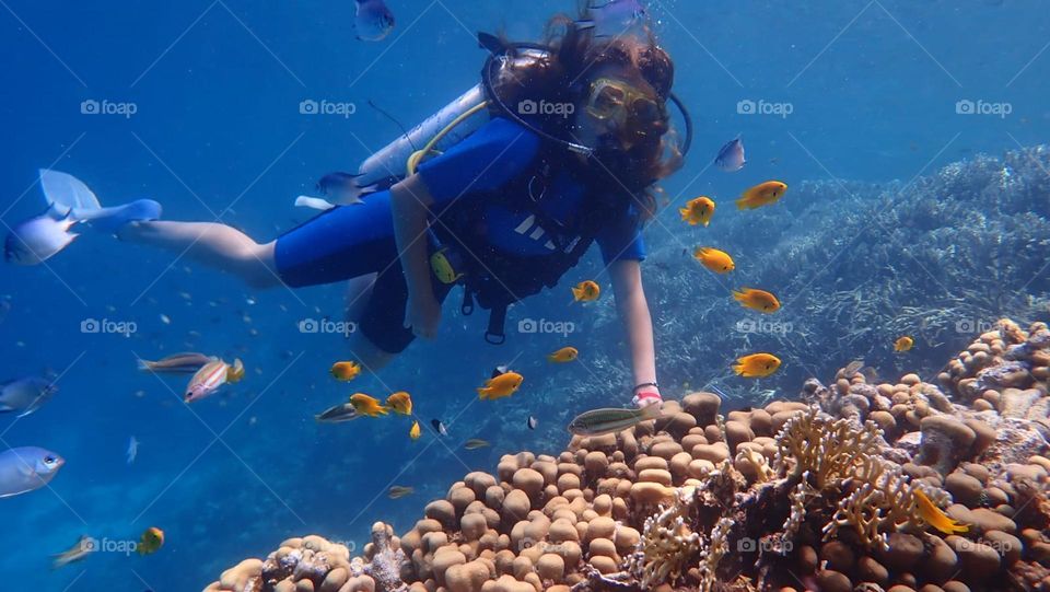 Diving in Hurghada, Egypt 2022.