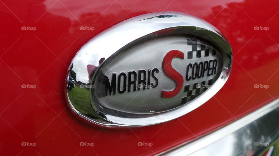 Morris scooper badge