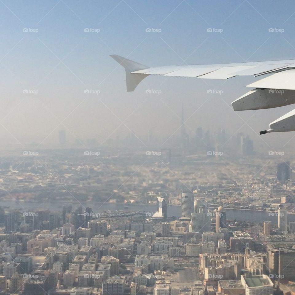City from above "Dubai"
