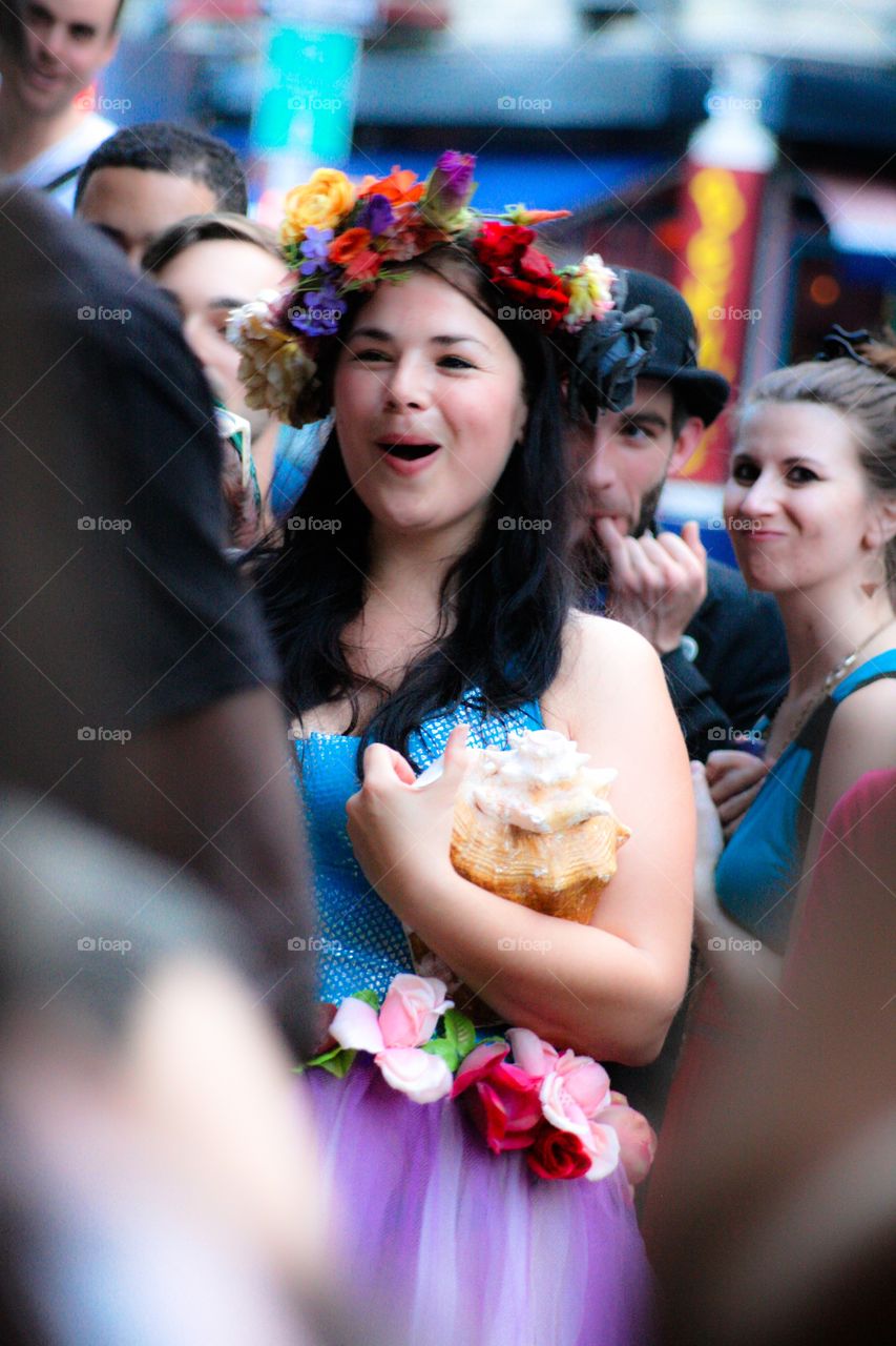 flower girl performance