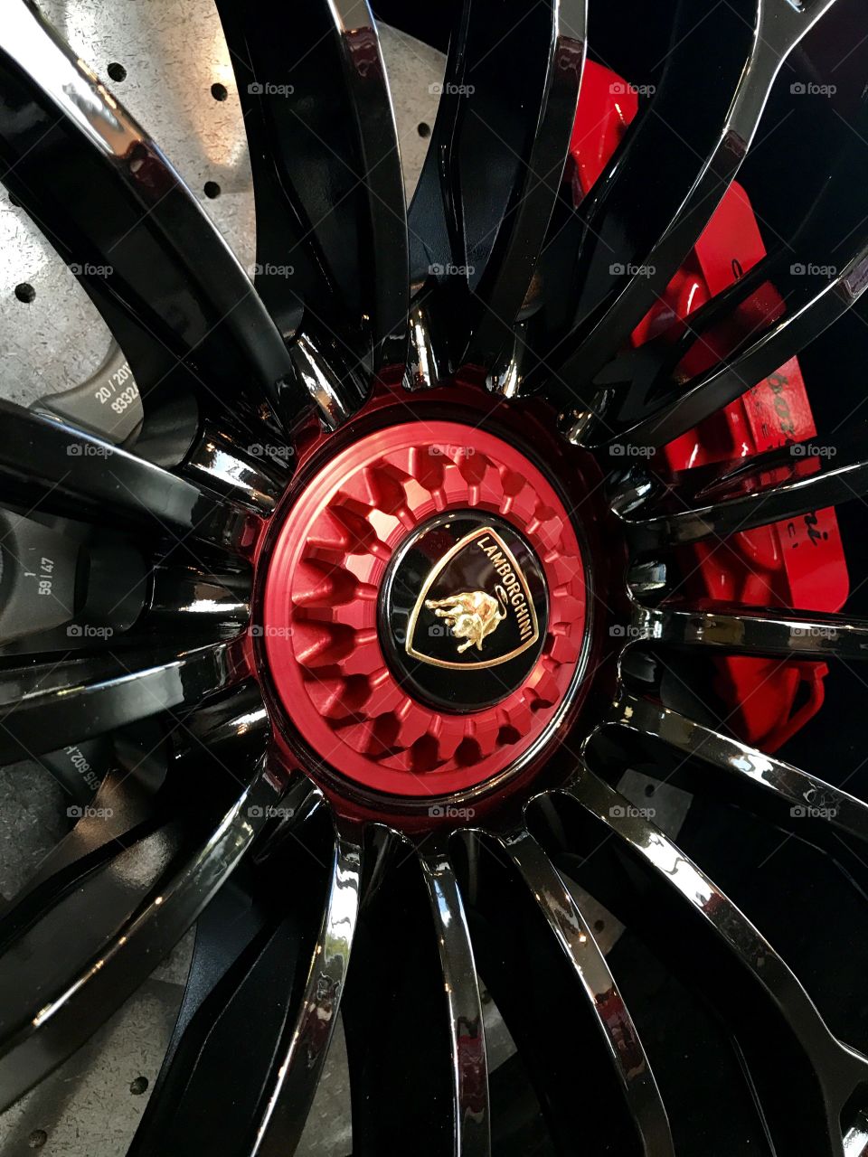 Lamborghini wheel
