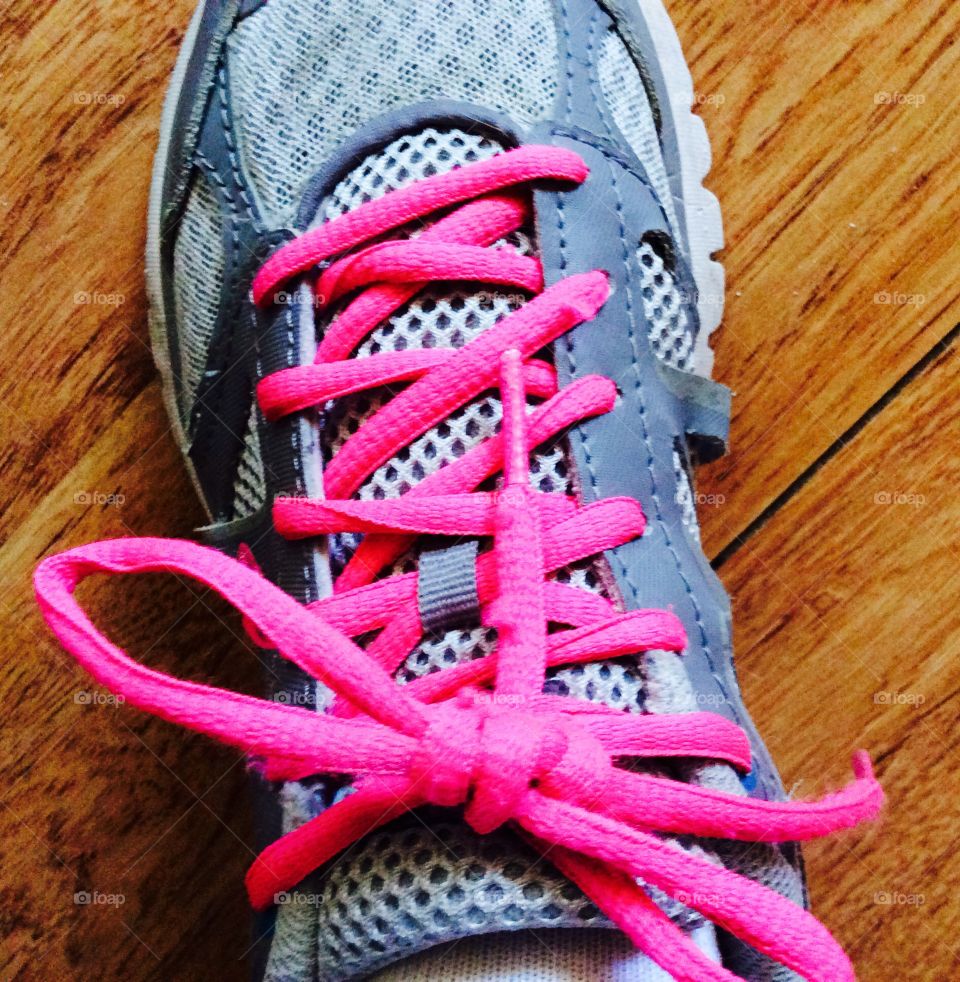 Pink Shoelaces