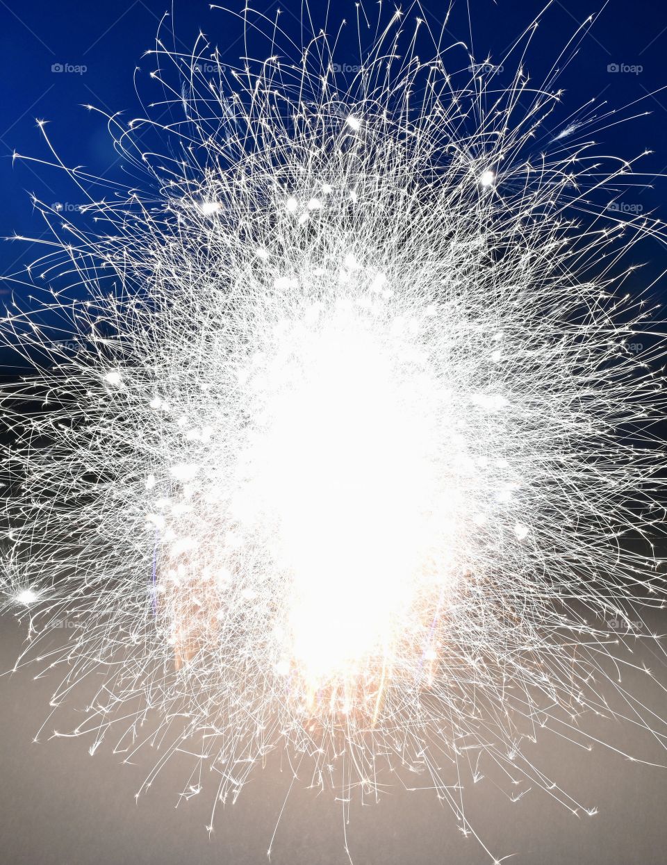 Fireworks explosion during Fourth of July 