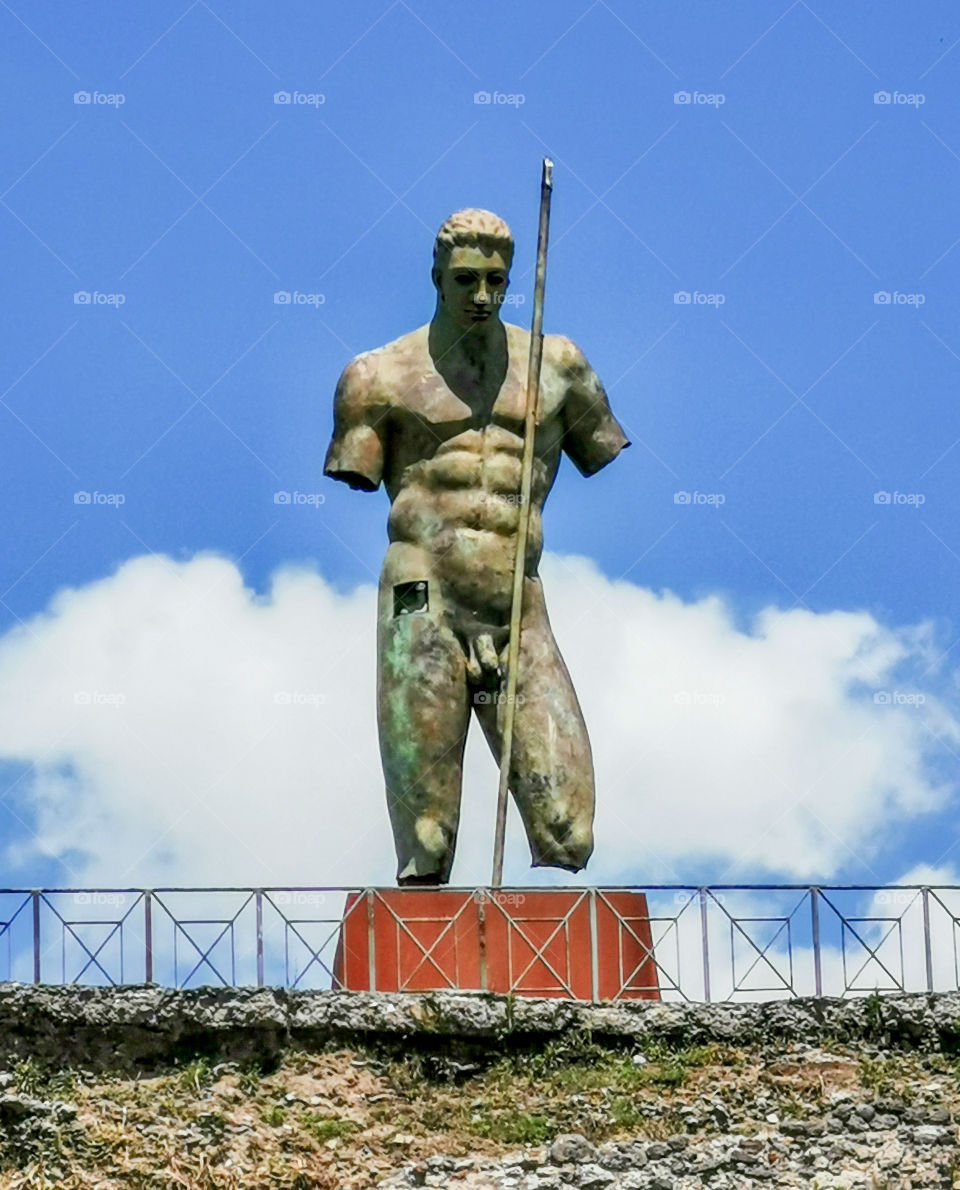 Ruins of Pompeii, Italy.