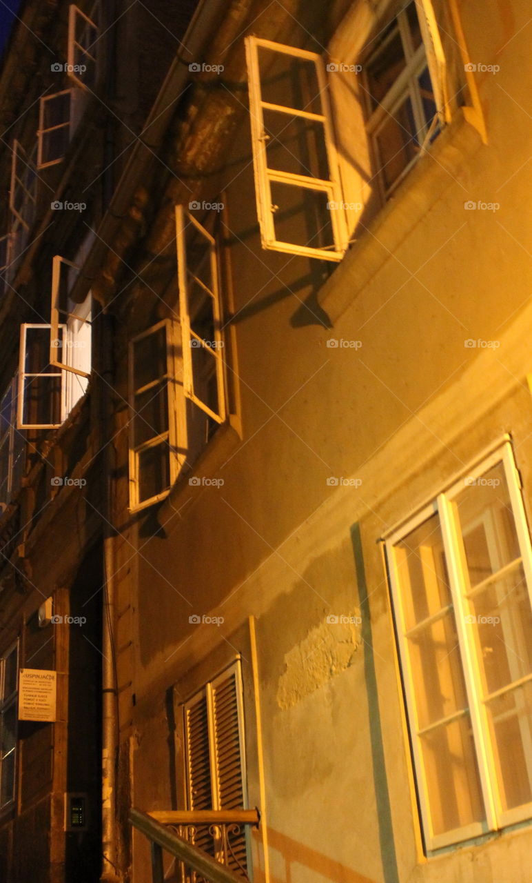 Windows of the old town