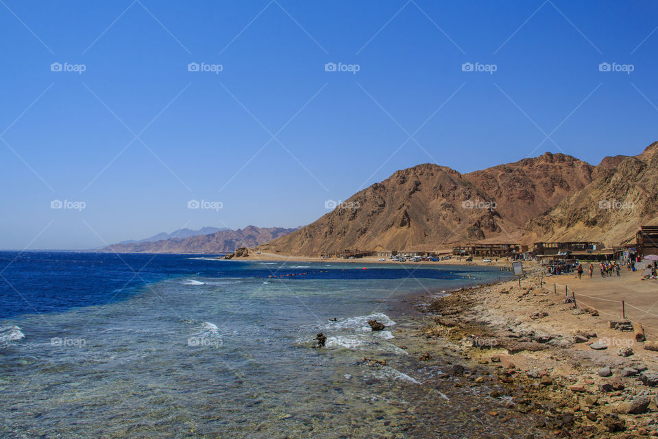 Mountains by the sea