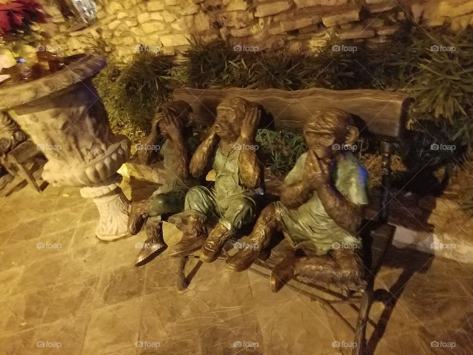 see no evil hear no evil...