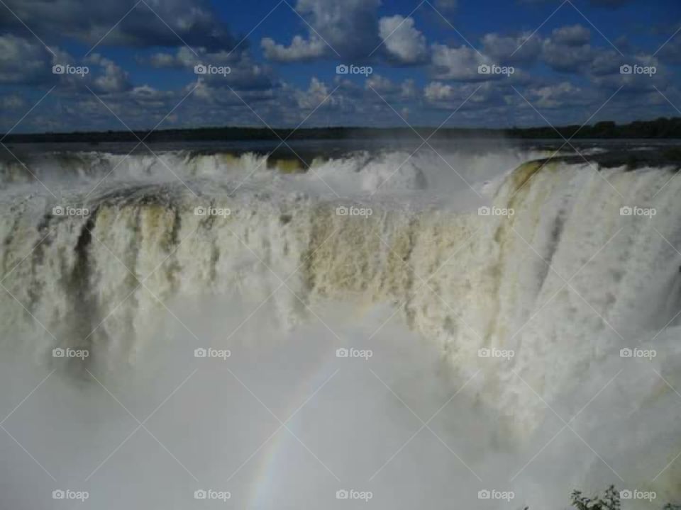 Argentine waterfalls