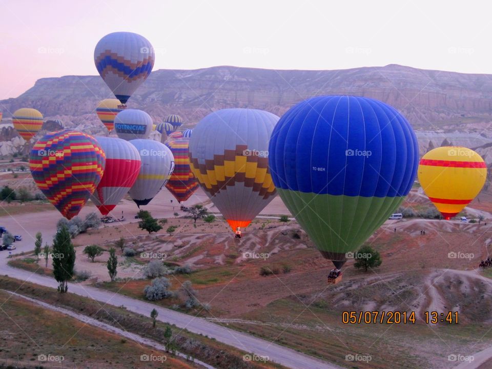 Aerostatic  ballons