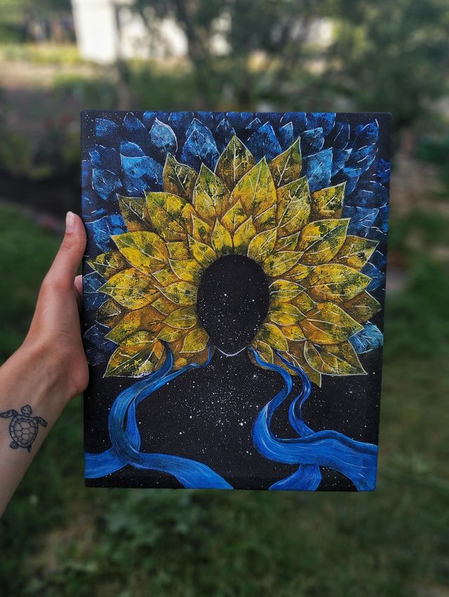 acrylic paint
