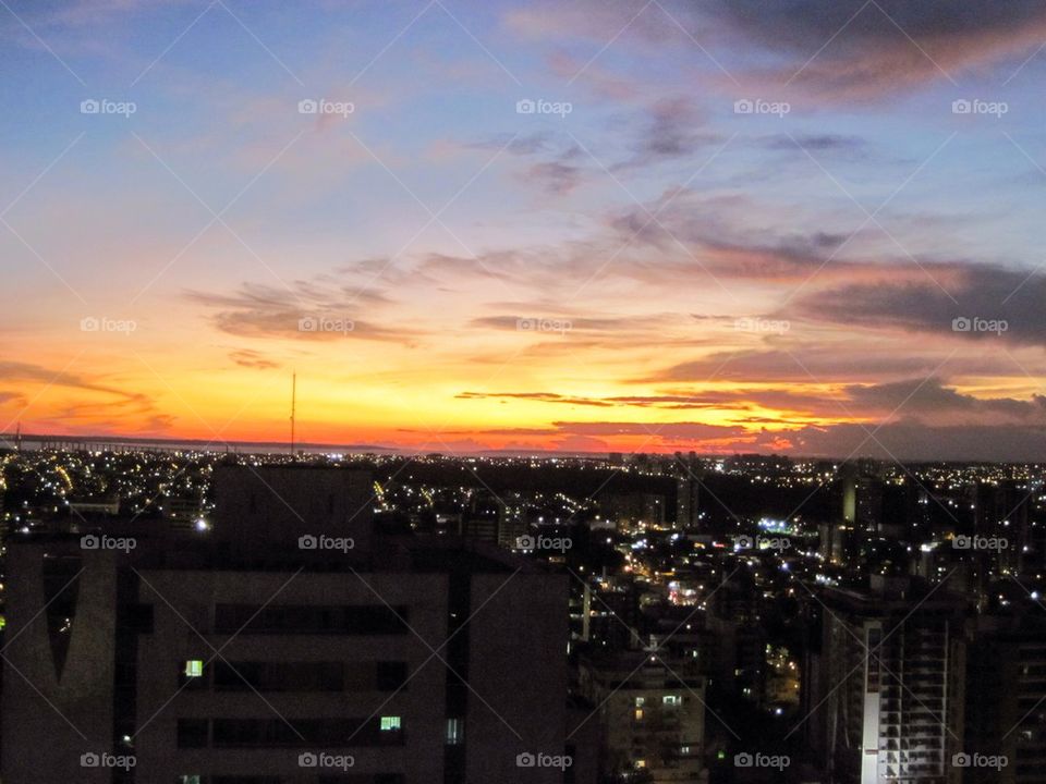 Manaus sunset 