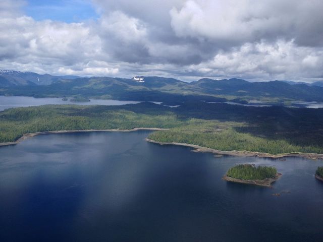 We have company over Alaska