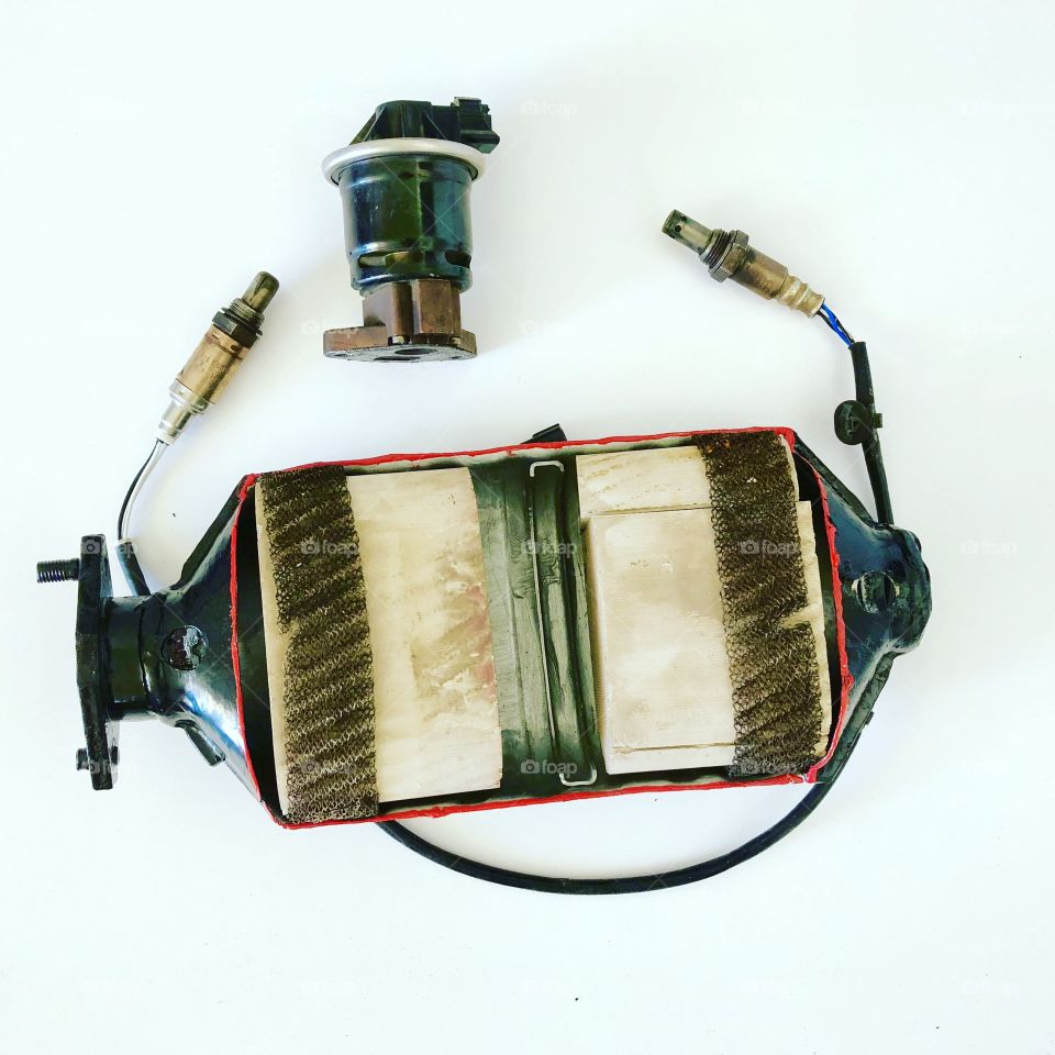 My car project catalytic converter, EGR, oxygen sensor 