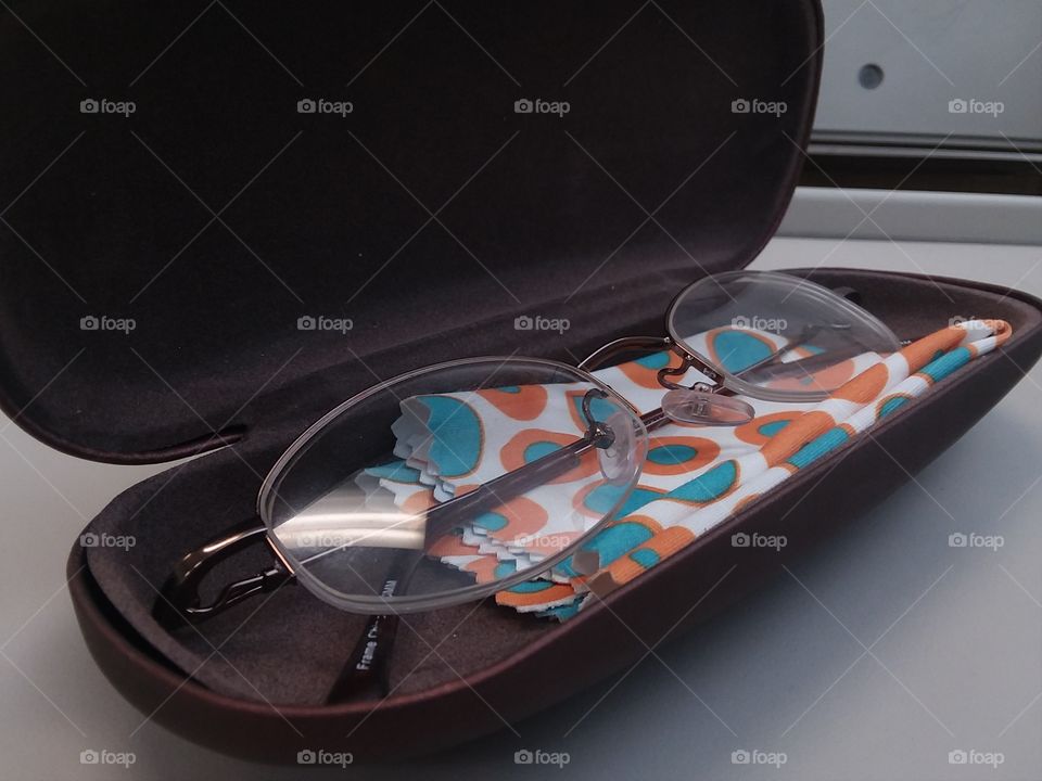 glasses in case
